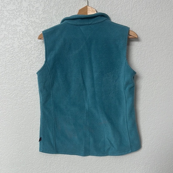Woolrich Fleece Vest Blue size Small - Picture 7 of 7